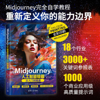 《 Midjourney人工智能绘画从入门到精通》[81M]百度网盘|pdf下载|亲测有效