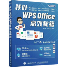 《秋叶WPSOffice高效秘籍》[90M]百度网盘|pdf下载|亲测有效