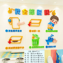 《幼儿园文明礼仪墙贴走廊环创主题文化装饰环境教室布置好习惯养成cC款我会擦屁股大》[97M]百度网盘|pdf下载|亲测有效