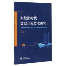 《大数据时代数据仓库技术研究》[62M]百度网盘|pdf下载|亲测有效