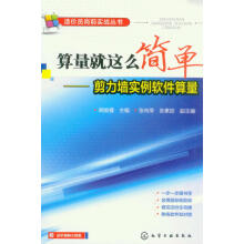 《造价员岗前实战丛书·算量就这么简单：剪力墙实例软件算量》[76M]百度网盘|pdf下载|亲测有效