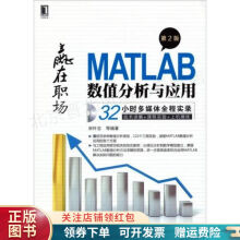 《赢在职场：MATLAB数值分析与应用第2版宋叶志》[73M]百度网盘|pdf下载|亲测有效