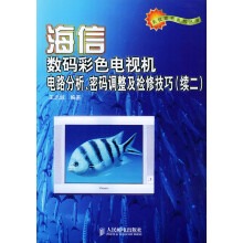 《海信数码彩色电视机电路分析密码调整及检修》[47M]百度网盘|pdf下载|亲测有效