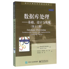《数据库处理--基础设计与实现》[42M]百度网盘|pdf下载|亲测有效