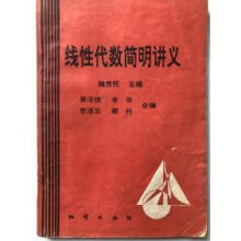 《线性代数简明讲义》[81M]百度网盘|pdf下载|亲测有效