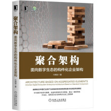 《聚合架构面向数字生态的构件化企业架构付晓岩著机械工业》[73M]百度网盘|pdf下载|亲测有效