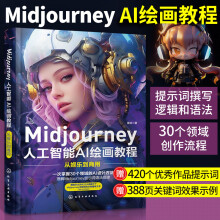 《Midjourney人工智能AI绘画教程从娱乐到商用midjourney书籍ai绘画描述词ai绘画教程书ai绘图软件ai智能绘图软件mj教程》[71M]百度网盘|pdf下载|亲测有效