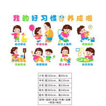 《幼儿园文明礼仪墙贴走廊环创主题文化装饰环境教室布置好习惯养成好习惯养成大》[93M]百度网盘|pdf下载|亲测有效