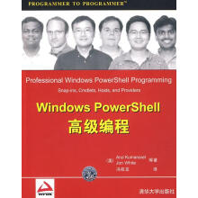 《WindowsPowerShell高级编程》[75M]百度网盘|pdf下载|亲测有效