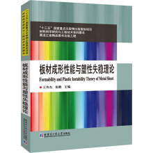 《板材成形性能与塑性失稳理论王传杰,张鹏编书籍》[58M]百度网盘|pdf下载|亲测有效