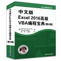 《中文版Excel 2016高级VBA编程宝典（第8版）（办公大师经典丛书）》[98M]百度网盘|pdf下载|亲测有效