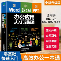 《word/excel/ppt教材 电脑办公软件教程书籍 计算机应用基础函数表格制作零基础入门文员商务》[82M]百度网盘|pdf下载|亲测有效