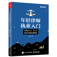 《年轻律师执业入门：巧用Word、Excel轻松处理法律事务(博文视点出品)》[72M]百度网盘|pdf下载|亲测有效