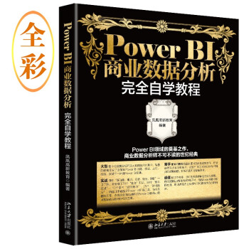 《PowerBI商业数据分析完全自学教程》[80M]百度网盘|pdf下载|亲测有效