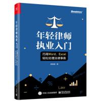 《年轻律师执业入门：巧用Word、Excel轻松处理法律事务陈晓峰著》[84M]百度网盘|pdf下载|亲测有效